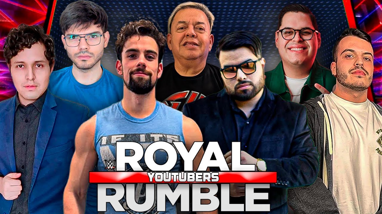 El ROYAL RUMBLE de YOUTUBERS de WRESTLING