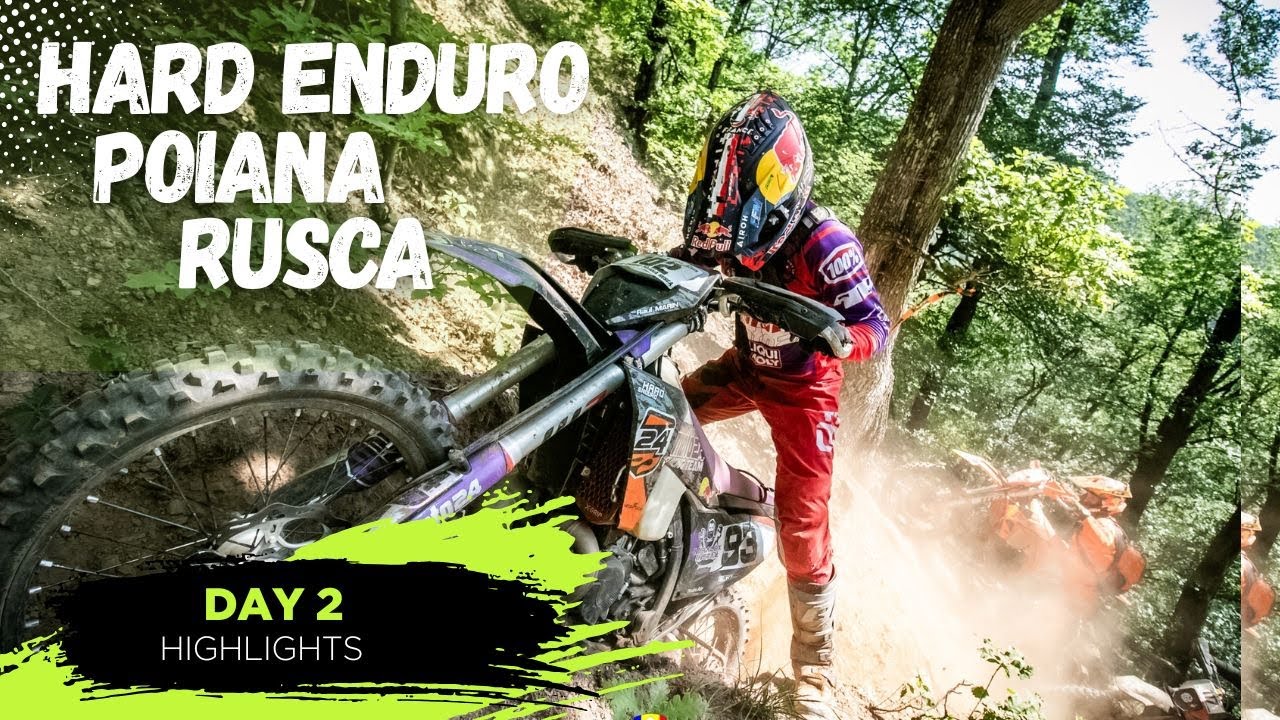 HARD ENDURO POIANA RUSCA 2025 // Day 2 RACE Highlights