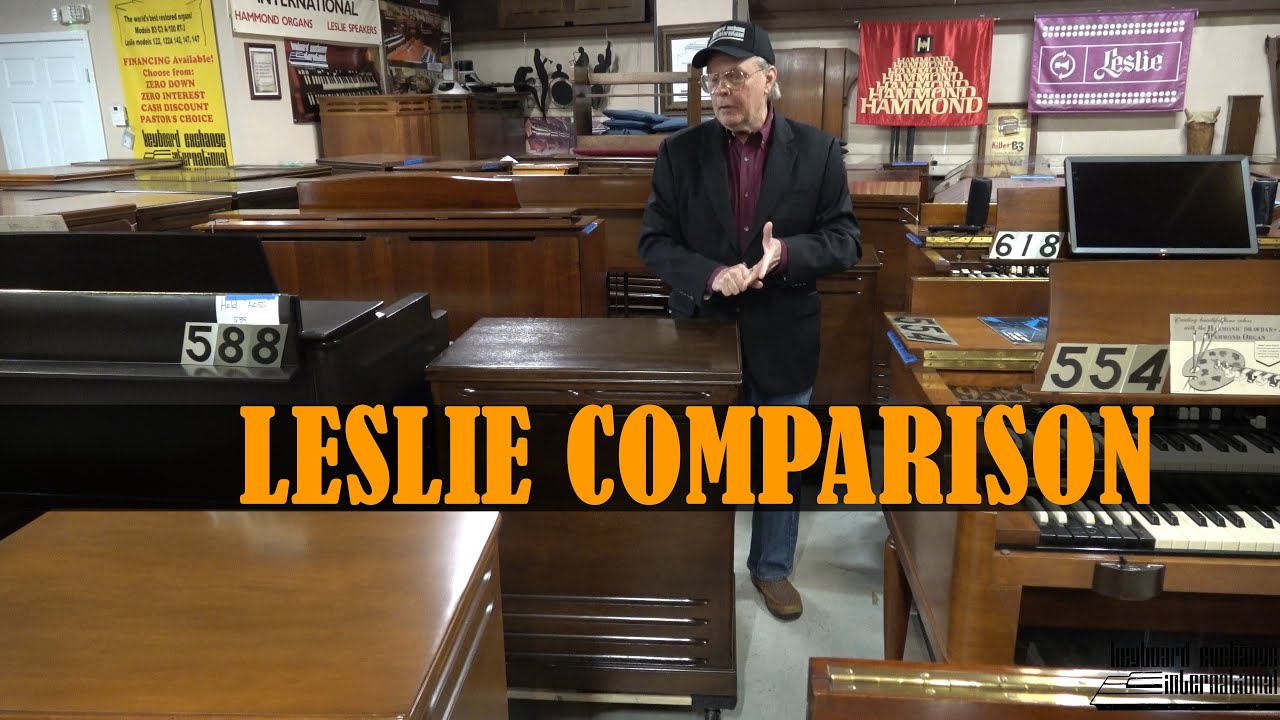 #618 Hammond B3 with 142 Leslie demo for Australia. KeyboardExchange.com