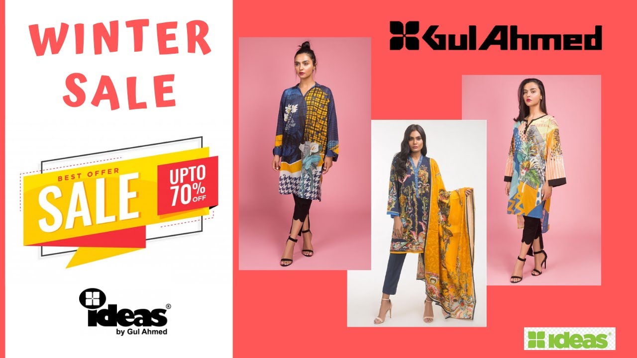 Ideas Gul Ahmed Winter Sale Upto 70% off with Price | Ideas Winter Collection | Zee Vlogs