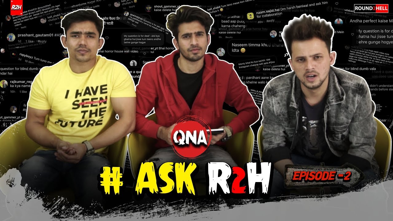 #AskR2H | Episode 2 | Qna | Round2hell | R2h