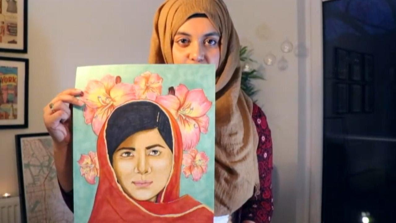 Why Artist Is Painting Pakistani Women in a Book