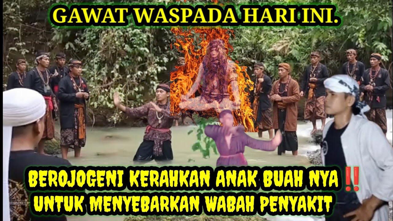 GAWAT WASPADA HARI INI BEROJOGENI KERAHKAN ANAK BUAH NYA‼️ UNTUK MENYEBARKAN WABAH PENYAKIT