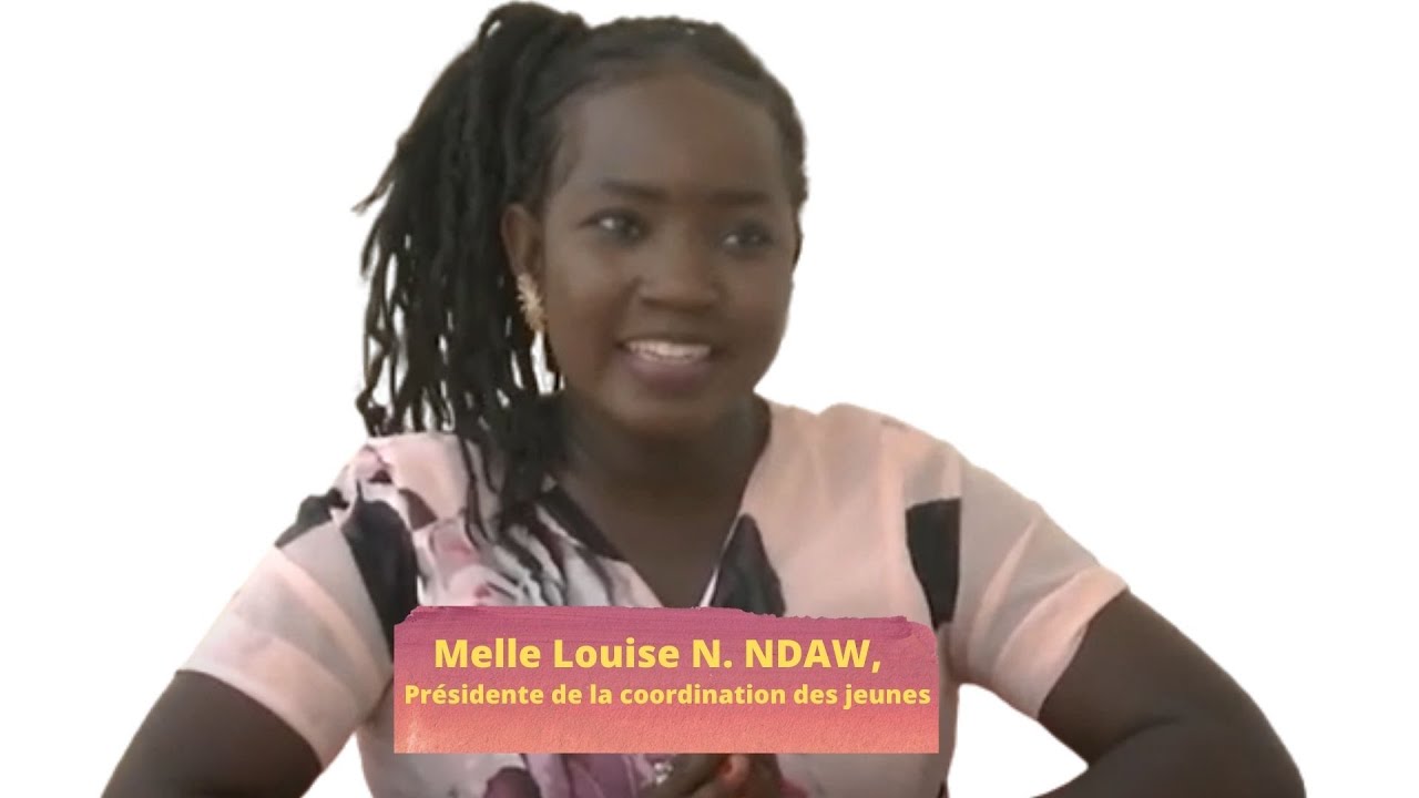 La vie de la paroisse: N°4: avec Melle Louise N. NDAW,