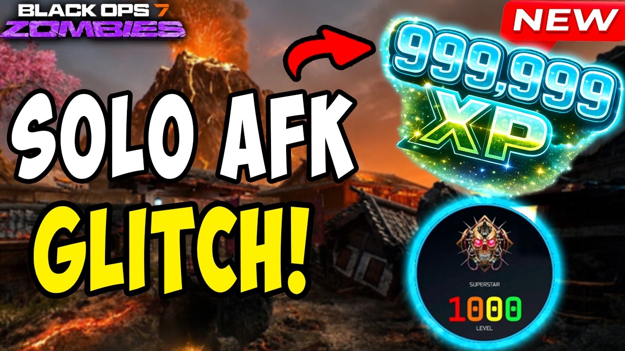 SOLO AFK GLITCH! KOWAKUJO Infinite XP & Reach LEVEL 1000 FAST! (BO7 Zombies)