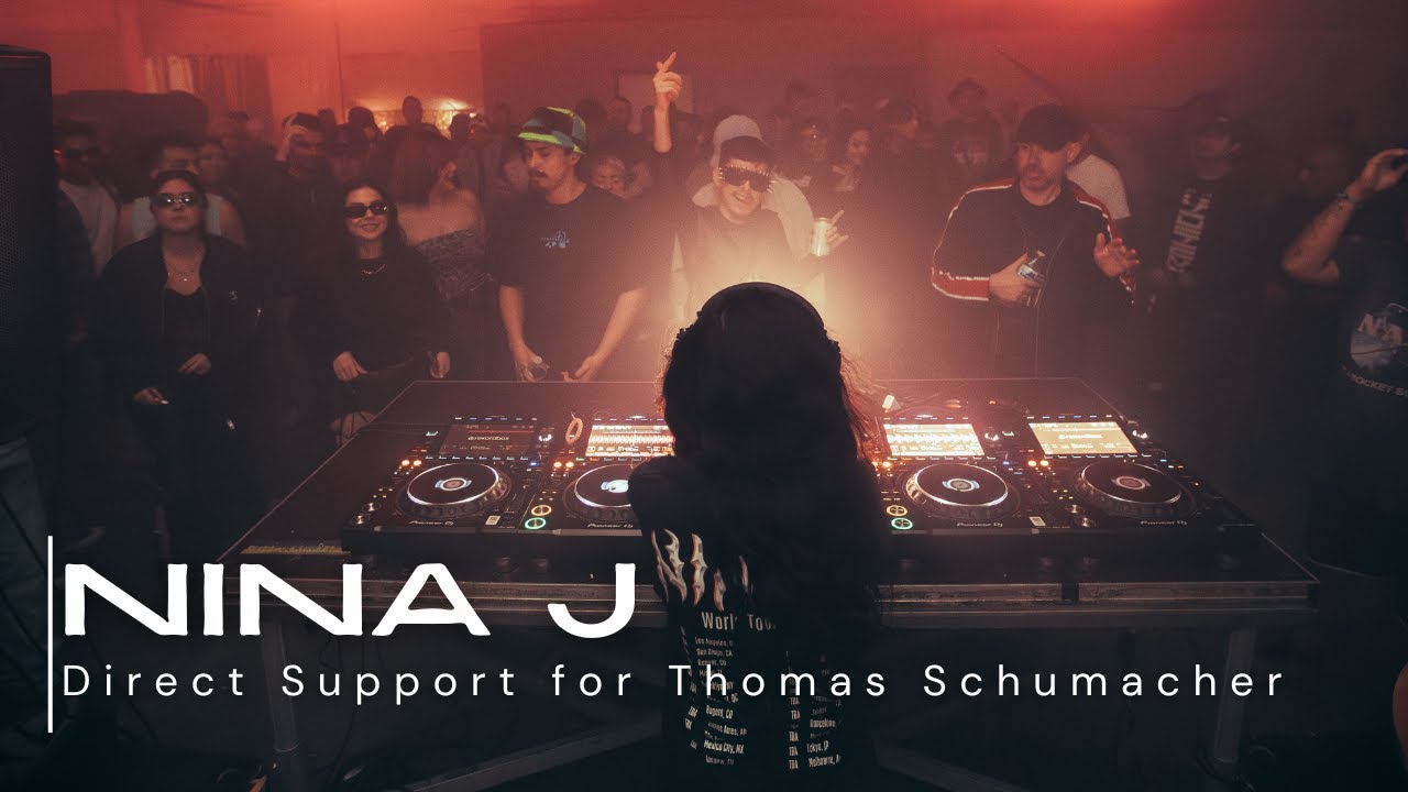 NINA J - Thomas Schumacher Los Angeles Debut (Direct Support) (Live set)