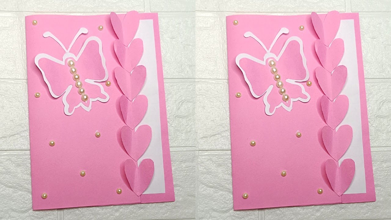 DIY : Happy Birthday greeting card for best friend / Birthday card ideas easy Handmade greeting card