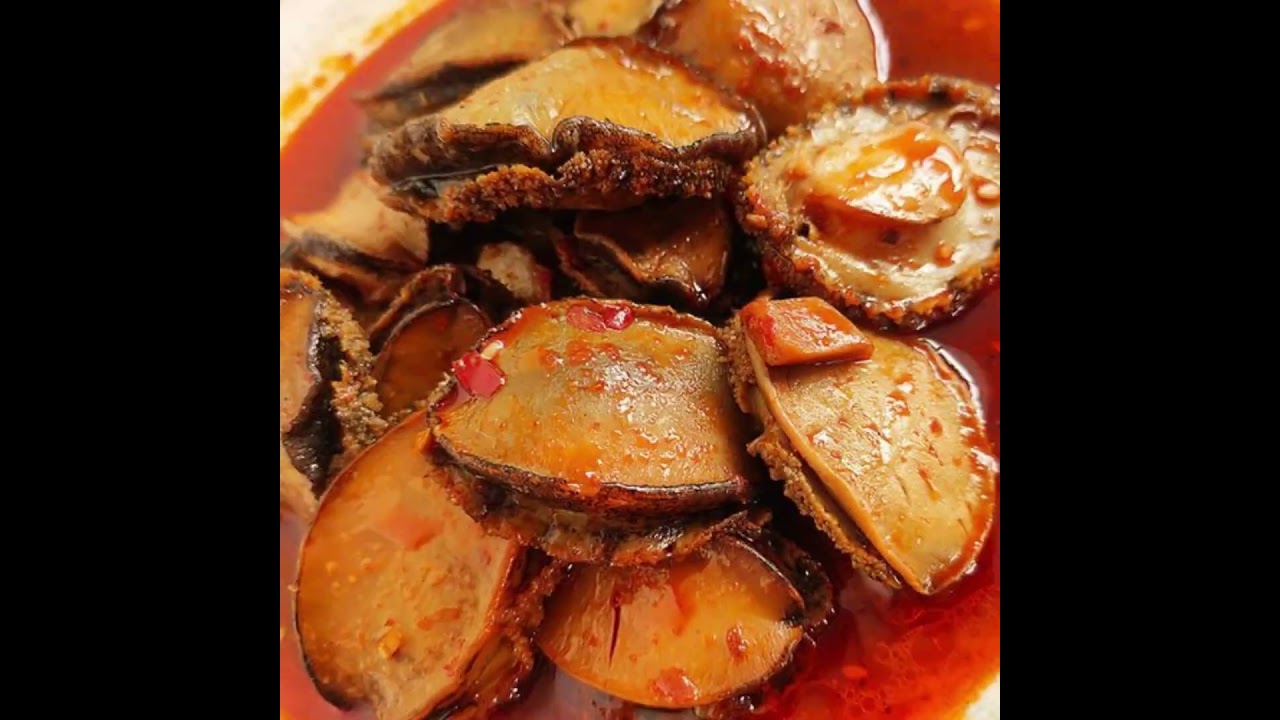 Delicious canned Abalone