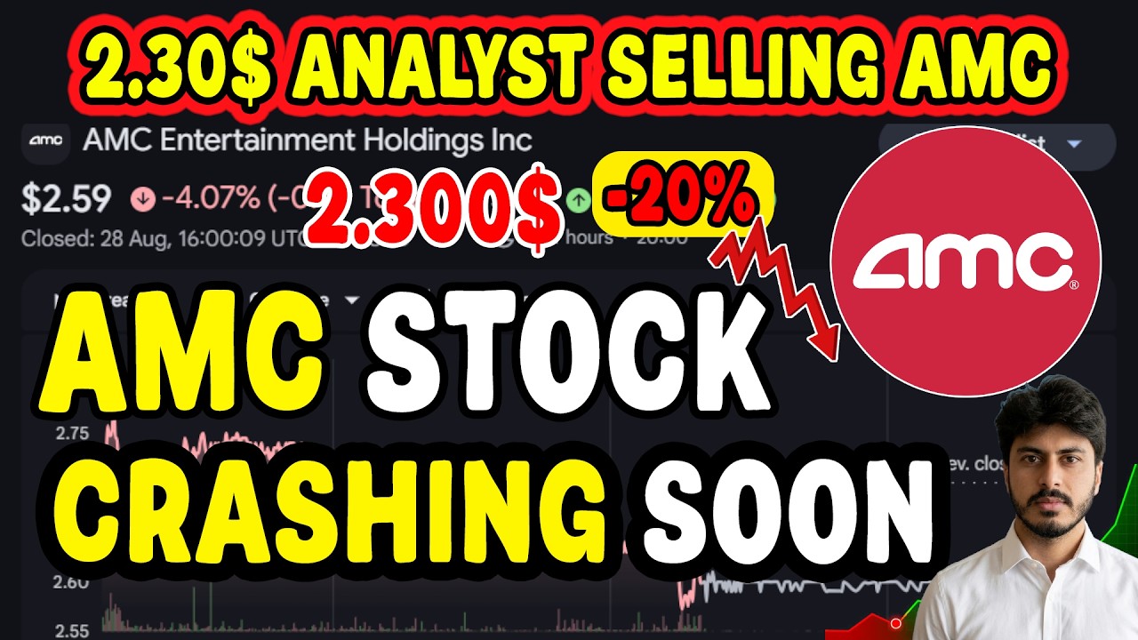 AMC STOCK Analysis: AMC Crash Soon |  AMC Stock Prediction | AMC STOCK Analysis