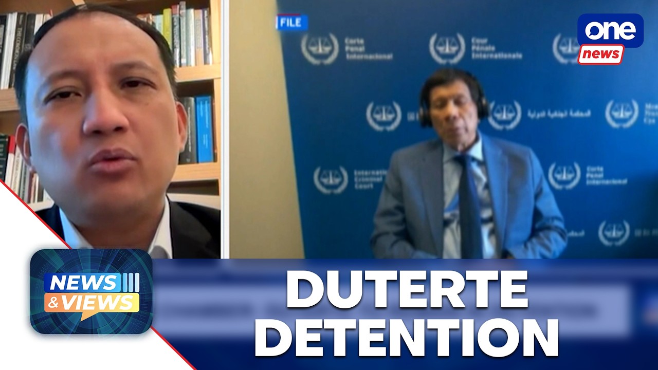 Andres: ICC has two kinds of detention review for Duterte | News and Views