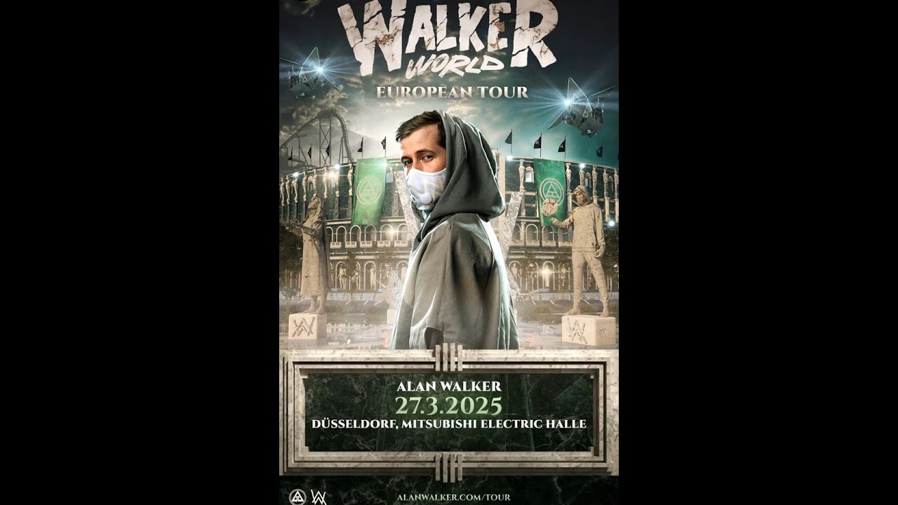 WALKER WORLD EUROPEN TOUR  - DÜSSELDORF,MITSUBISHI ELECTRIC HALLE - 27.03.2025  ALAN WALKER