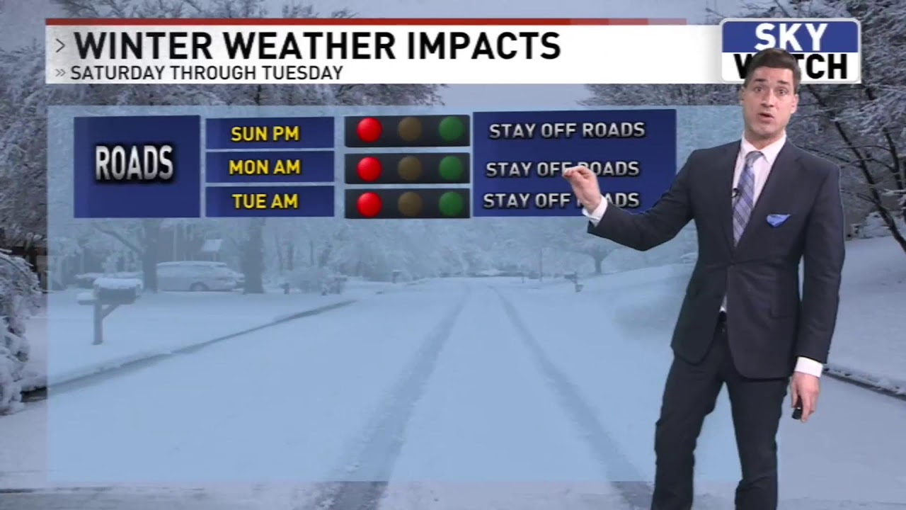 Live: Winter Weather Update
