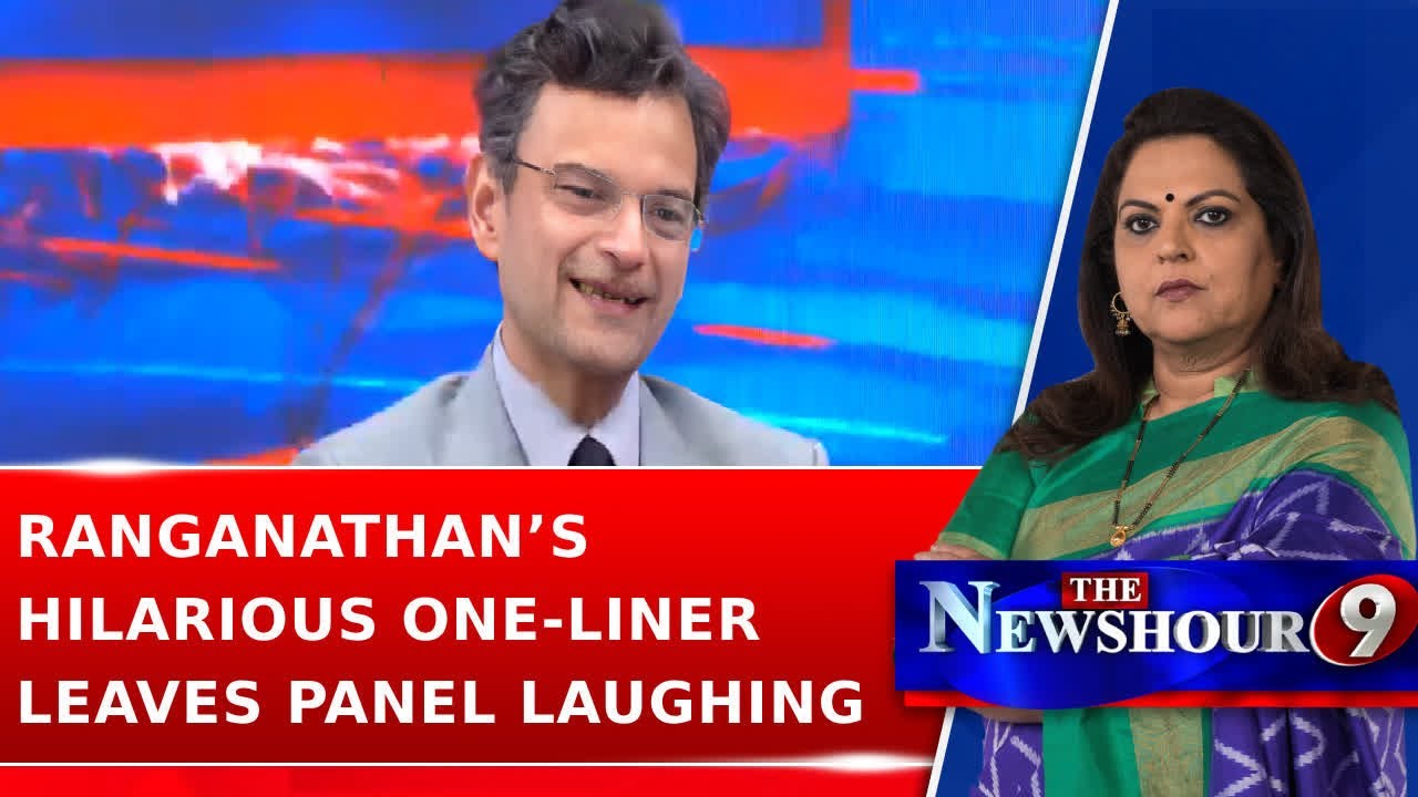 Anand Ranganathan&rsquo;s Hilarious One-Liner Leaves Panel Laughing On Live Debate Show | Watch Visuals