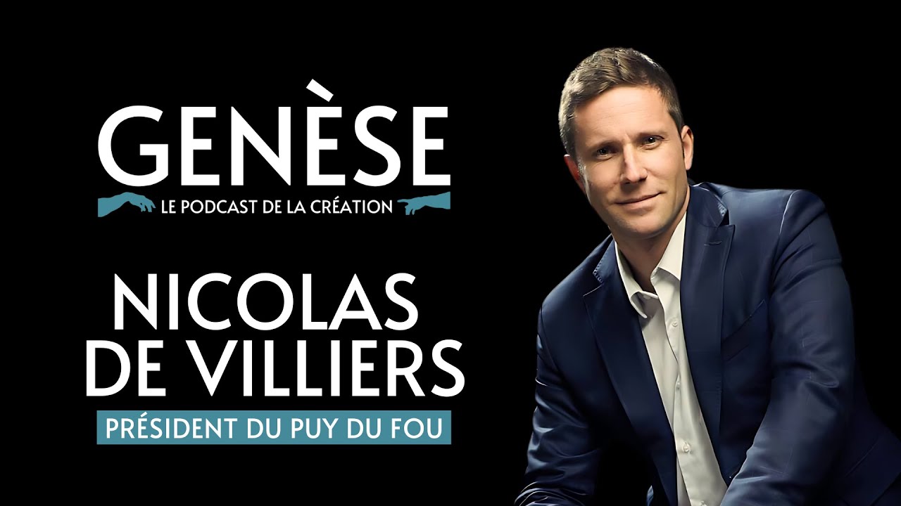 NICOLAS DE VILLIERS NOUS LIVRE LES SECRETS DU PUY DU FOU - Genèse