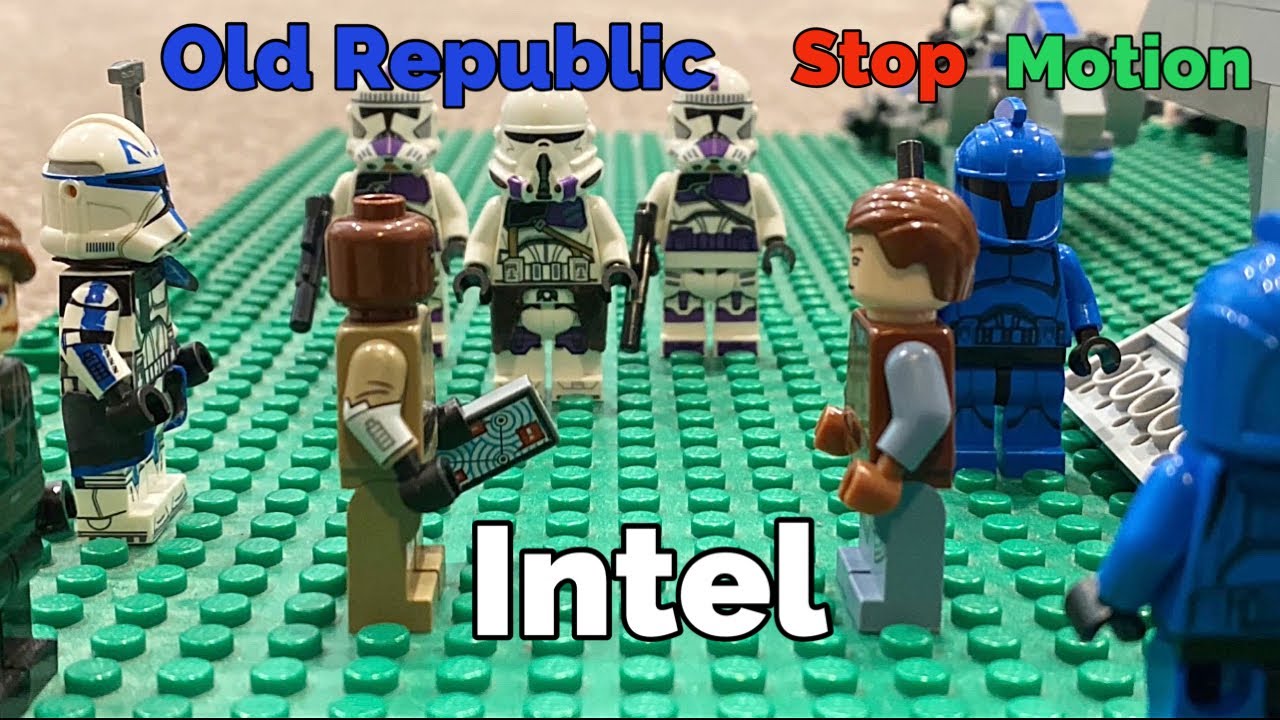 Old Republic Intel: Lego Star Wars Stop Motion