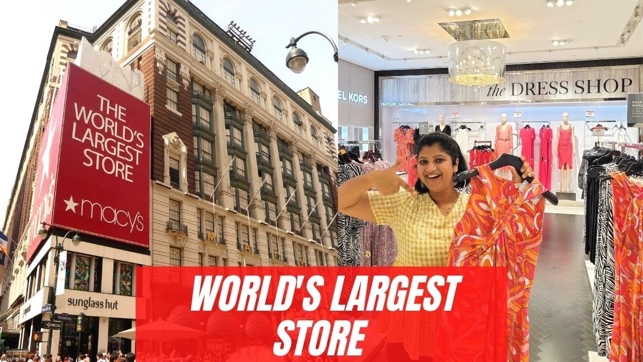 Duniya ki sabse badi dukaan| Shopping in Macy’s New York  | Albeli Ritu