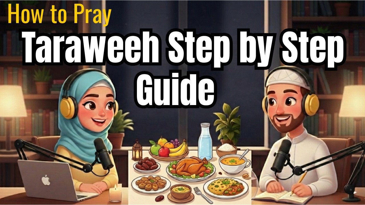 How to Pray Taraweeh Correctly Step by Step Guide | Easy English Talk Podcast Episode