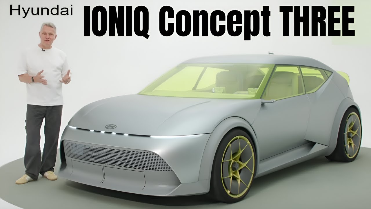 Hyundai IONIQ Concept THREE: объяснение искусства стального дизайна