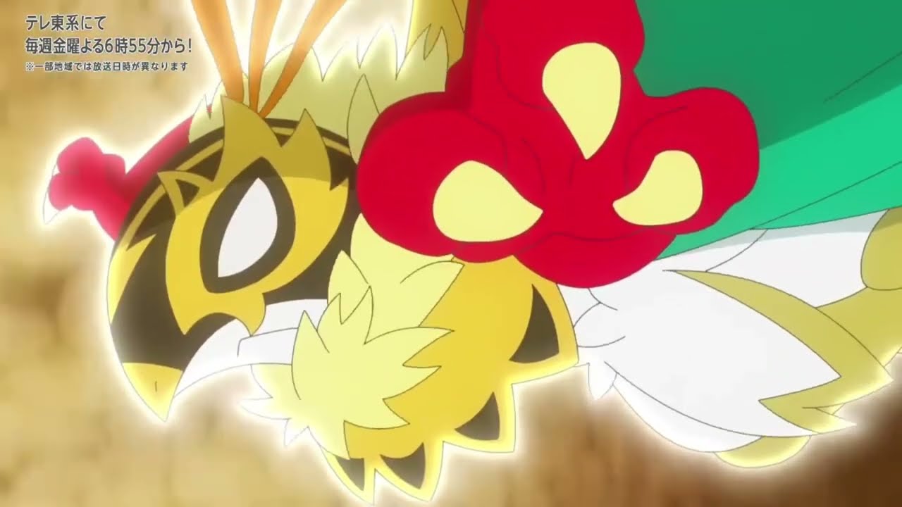 Mega Lucario Z Defeats Mega Hawlucha! (Pok&eacute;mon Horizons)