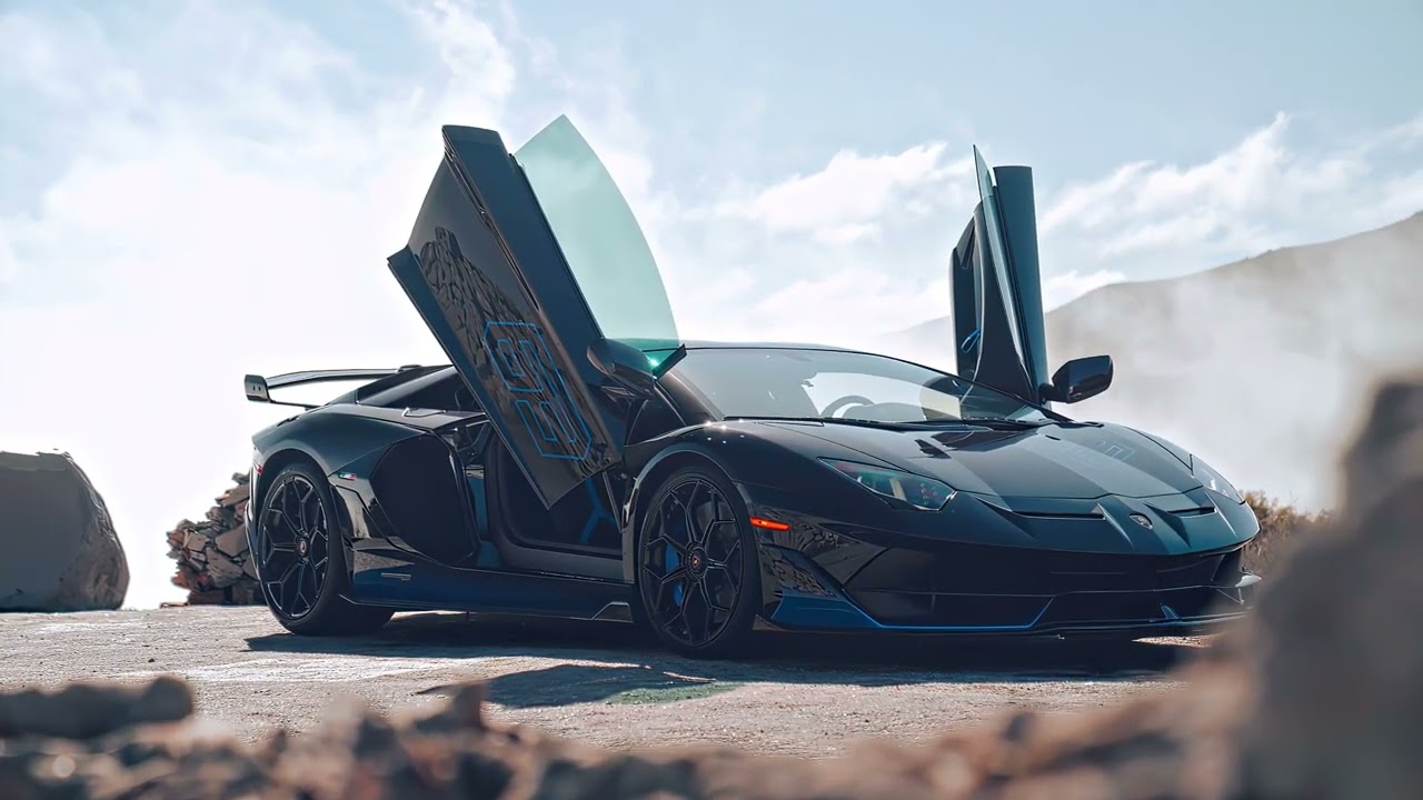 lamborghini svj 4k clip for editing