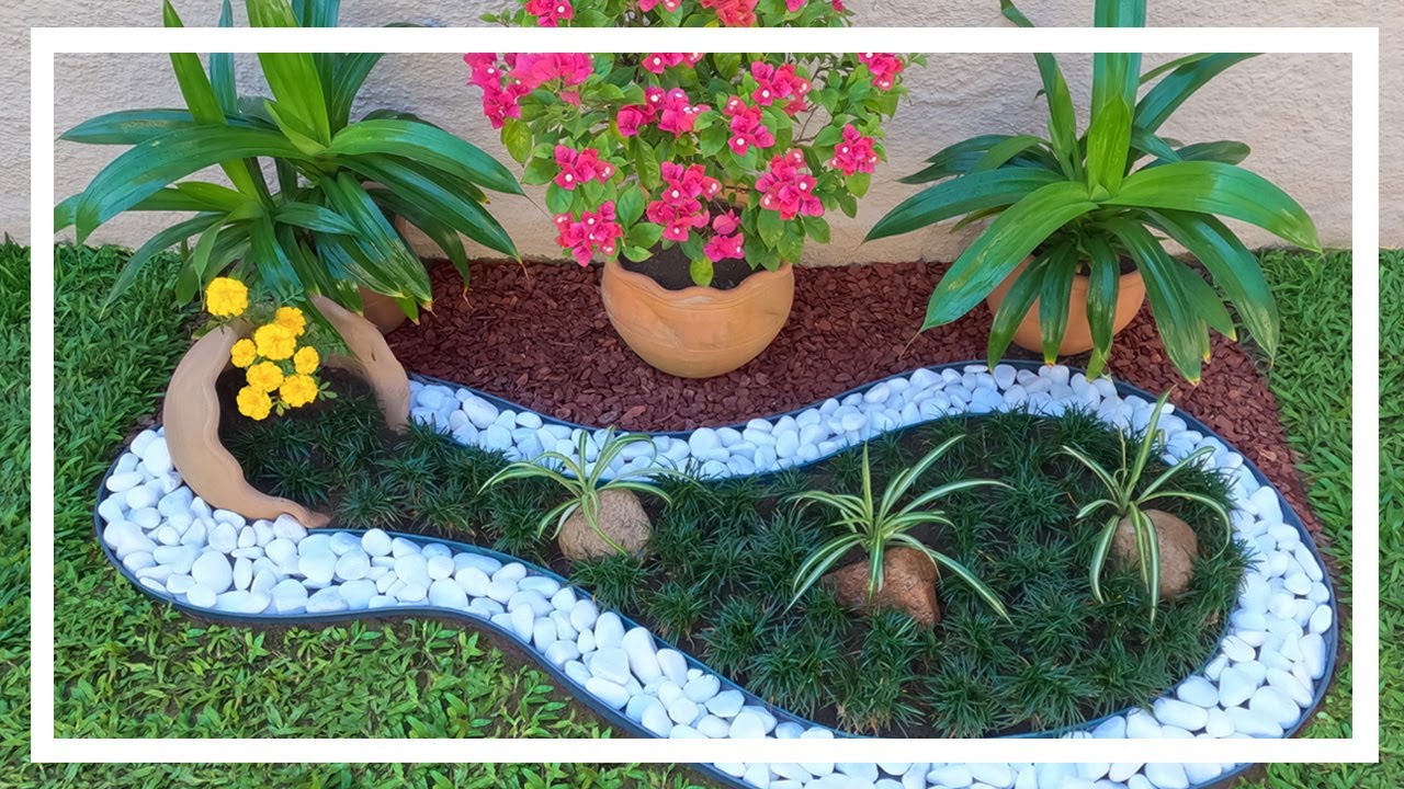 Украшение сада бугенвиллеей / Garden Ideas