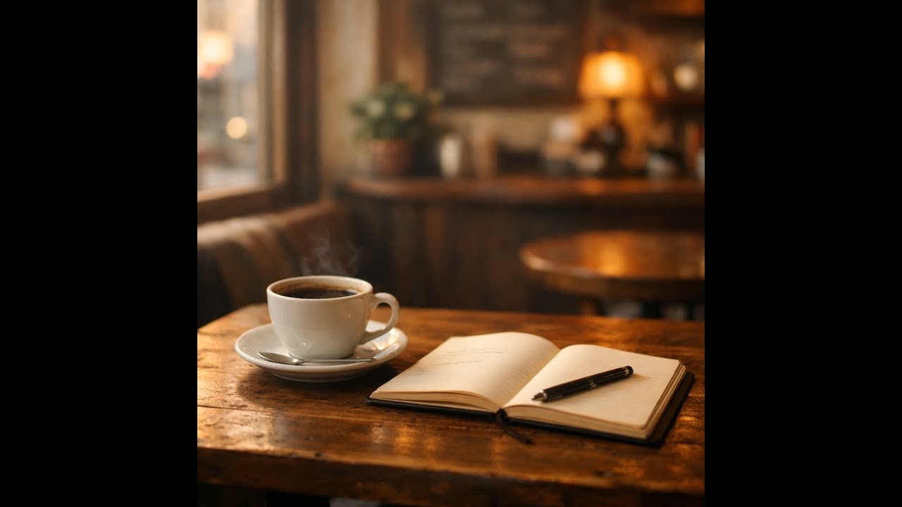 Coffee Shop Lo-Fi ☕ Cozy Chillhop Background Music (1 Hour)