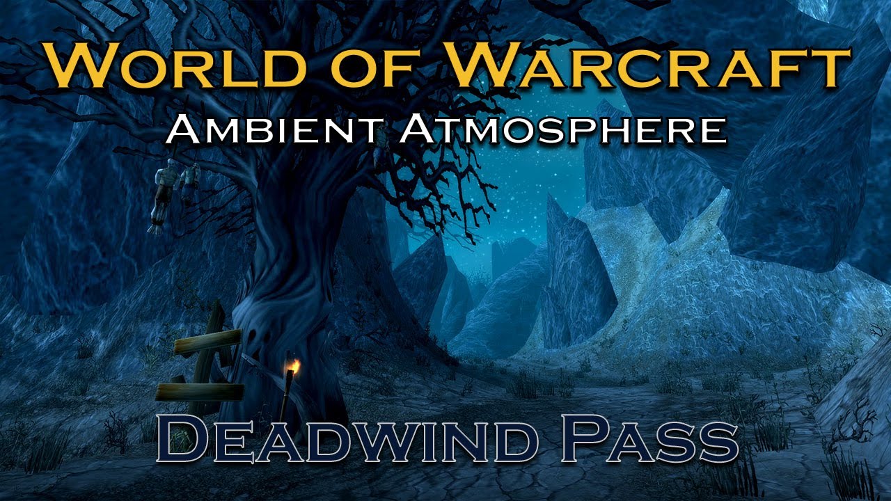 Deadwind Pass Ambient Atmosphere | WotLK Classic Relaxing Screensaver | Spooky Background Music