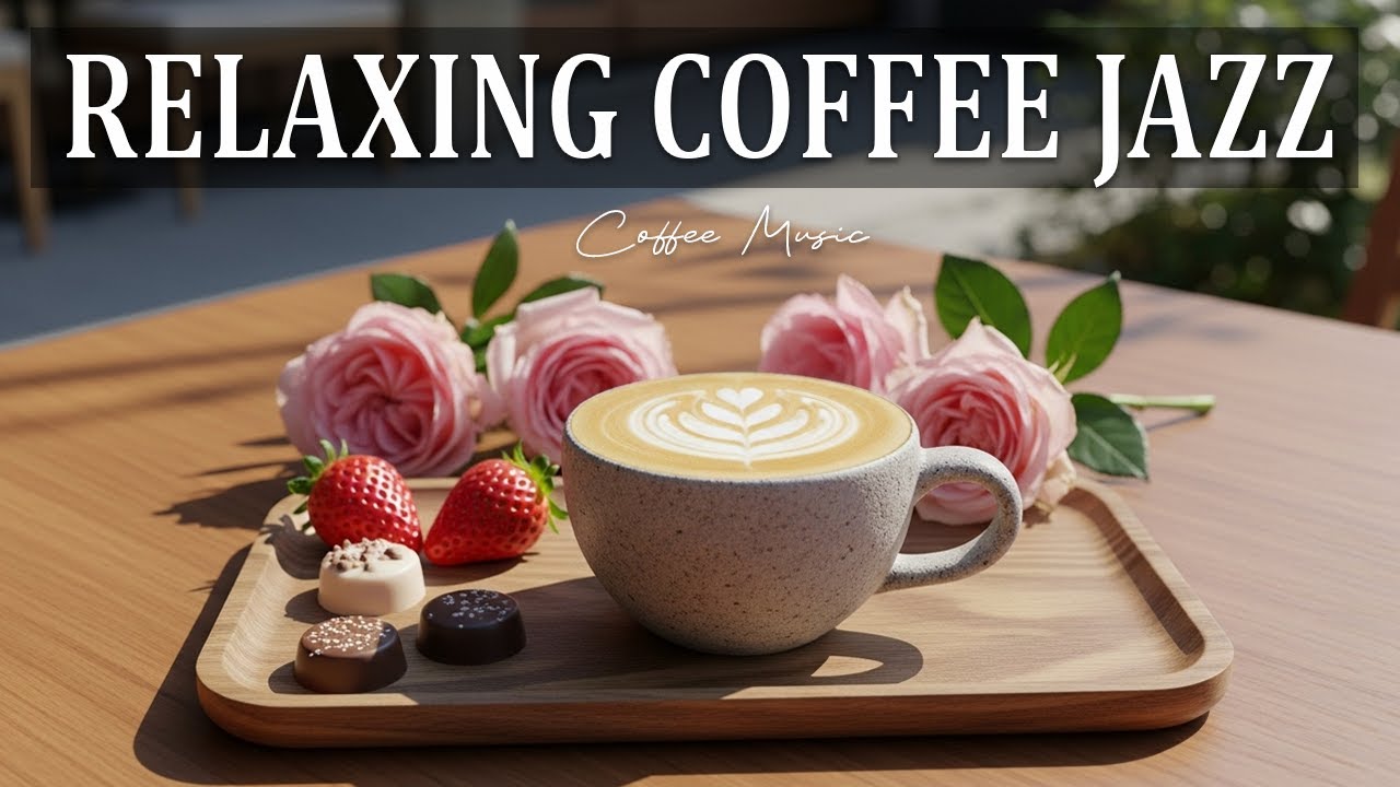 Relaxing Jazz Music ☕ Upbeat Bossa Nova Cafe & Lightly Jazz Background Music for Joyful Moods