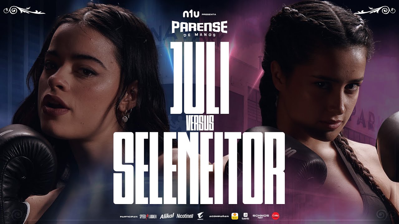 PELEA: SELENEITOR vs JULI SAVIOLI | Parense de Manos