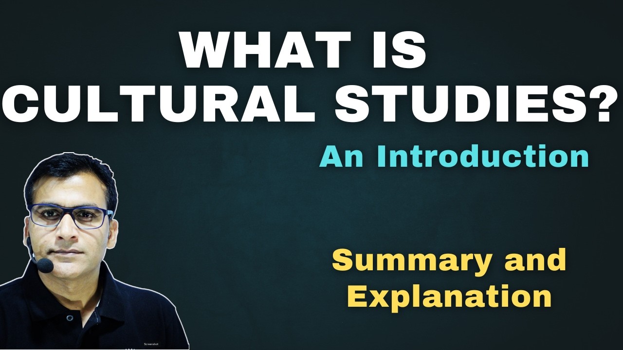 Introduction of Cultural Studies/NTA-NET/JRF English Literature
