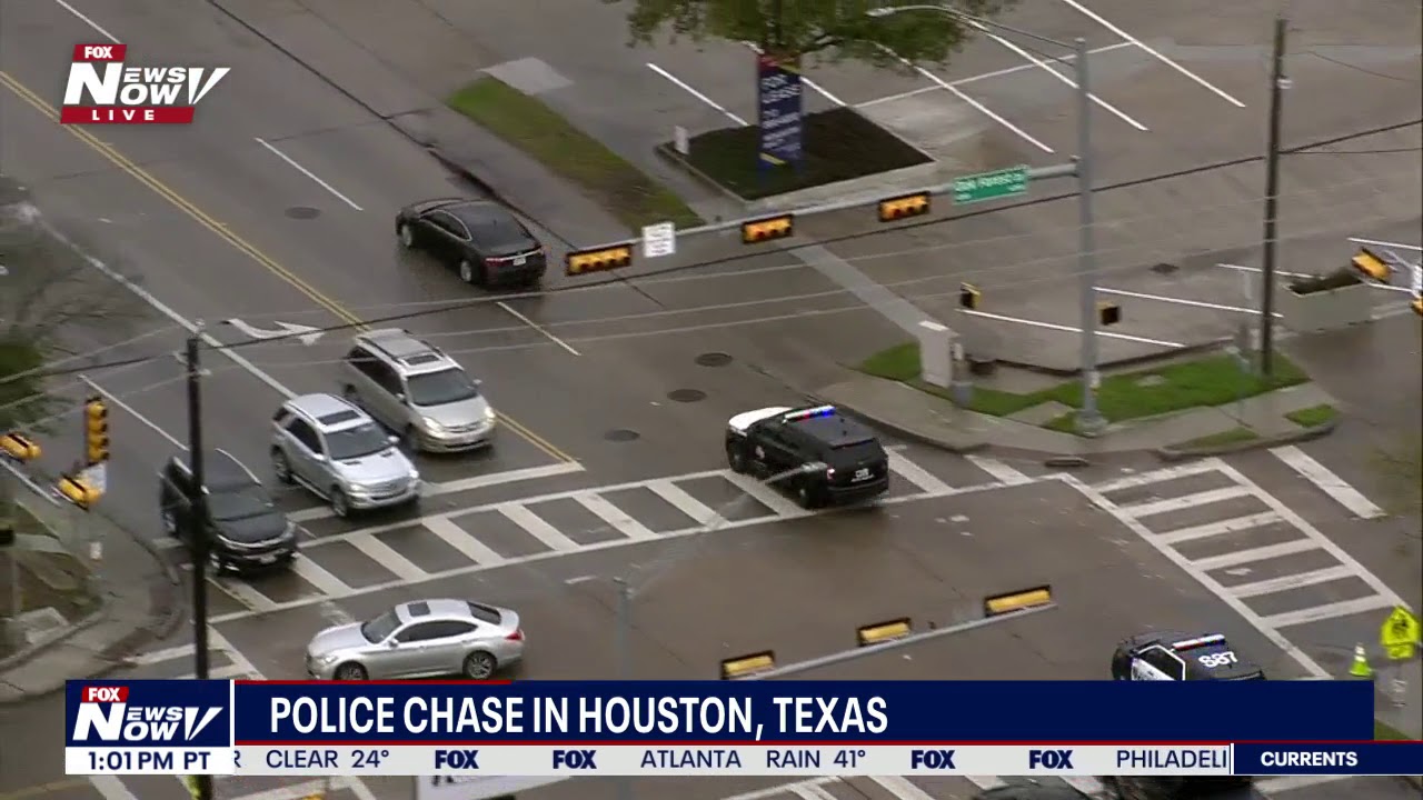 POLICE CHASE In Houston ENDS LIKE THIS