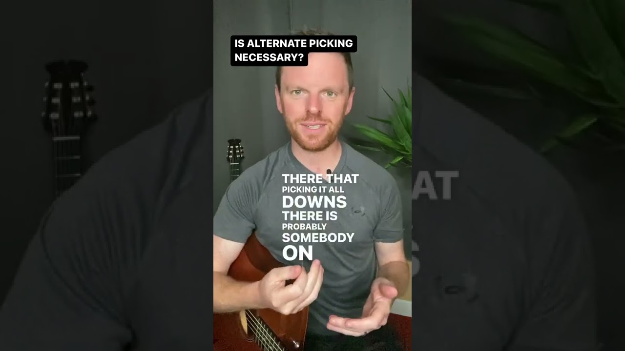Is Alternate Picking Necessary?
