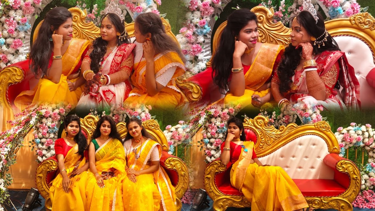 মৌ এর গায়ে হলুদে কী কি হলো❤️💕#Vlogging #shortvideo #Mistilifestyle #vairal #tranding #wedding #vlog