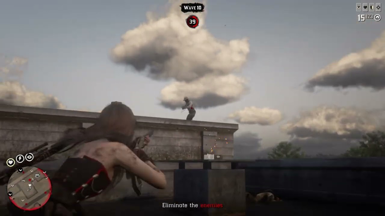 Red Dead Redemption 2 Mia Queen Beaten Call of arms Blackwater First Try