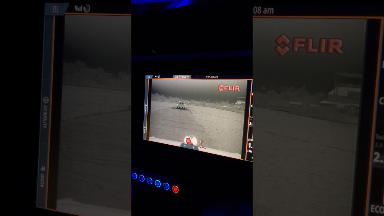 Freeman Flir applications #floridafishing #techboat #advancedfishing #bait #flir #thermalimage