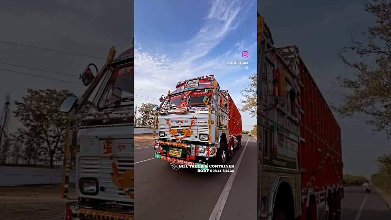 New Tata 4225 Bs6 Truck from MAHARSHTRA #gilltruckbodyworks #truckdriver #automobile