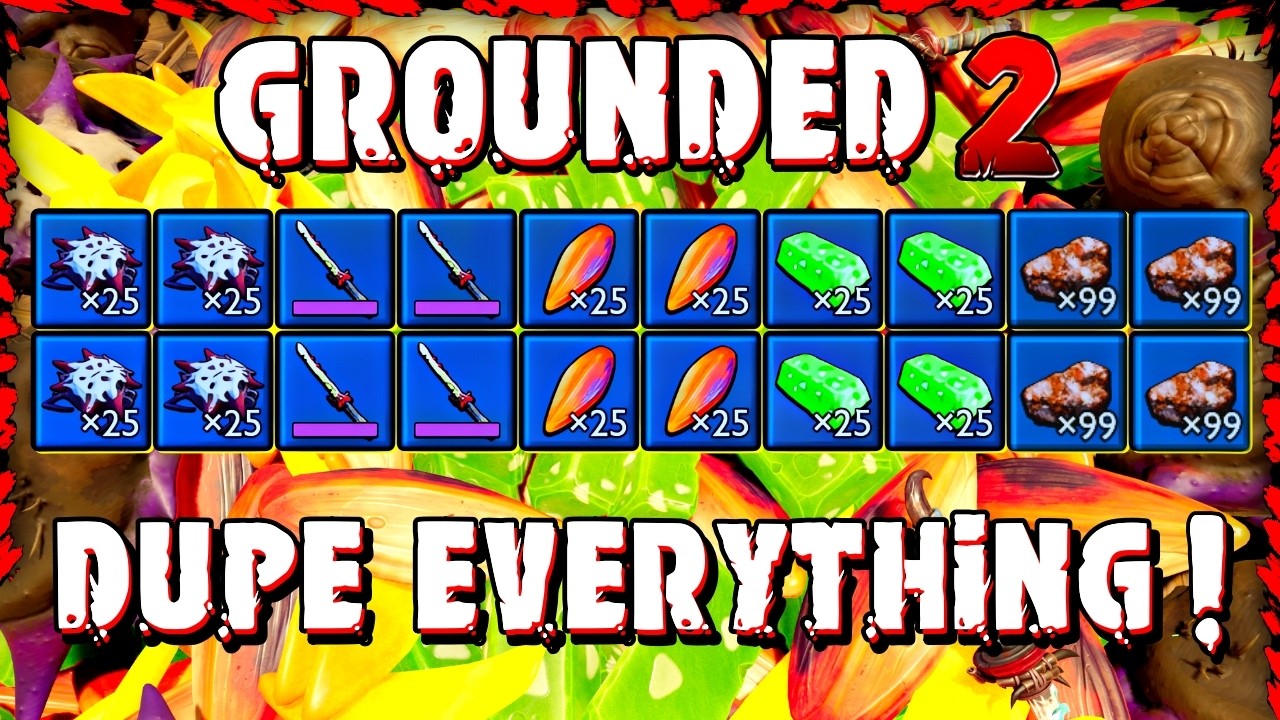 *НОВИНКА* Баг на дублирование предметов в Grounded 2 &ndash; ДУБЛИРУЙТЕ ВСЁ! (Метод с использованием рю...
