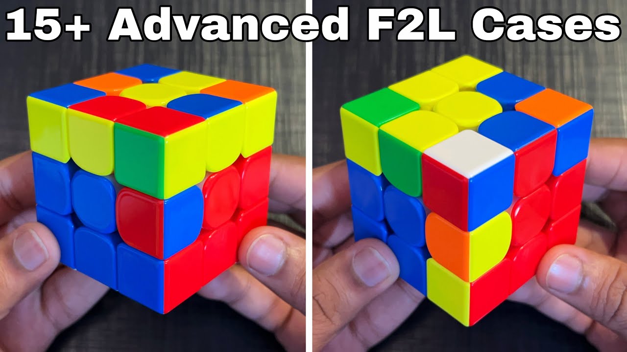Easiest Advanced F2L Tutorial “CFOP” [Pt-2]
