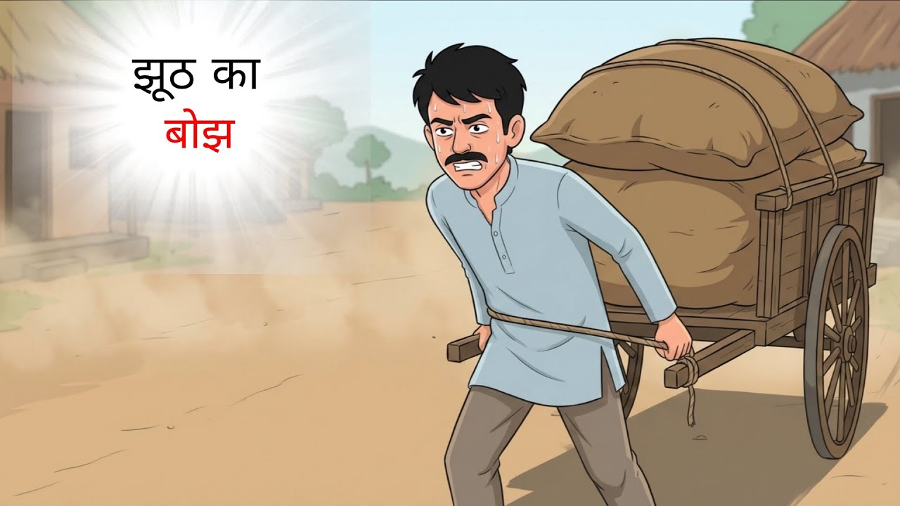 Jhooth Ka Bojh | झूठ का बोझ | hindi kahani | moral story | हिंदी कहानी | NightShift Yaatra 