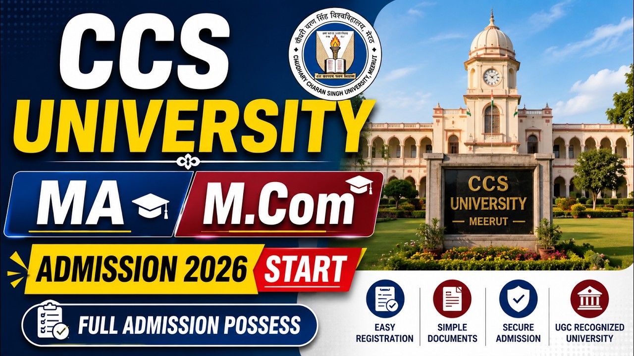 ccsu pg admission form 2026 | ccsu ma admission 2026 | ccs university pg admission 2026