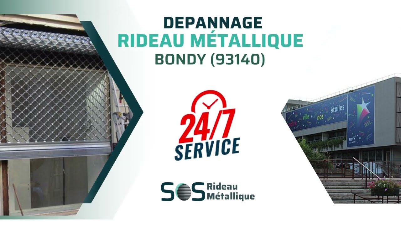 Rideau m&eacute;tallique Bondy (93140) - 07 55 53 64 00