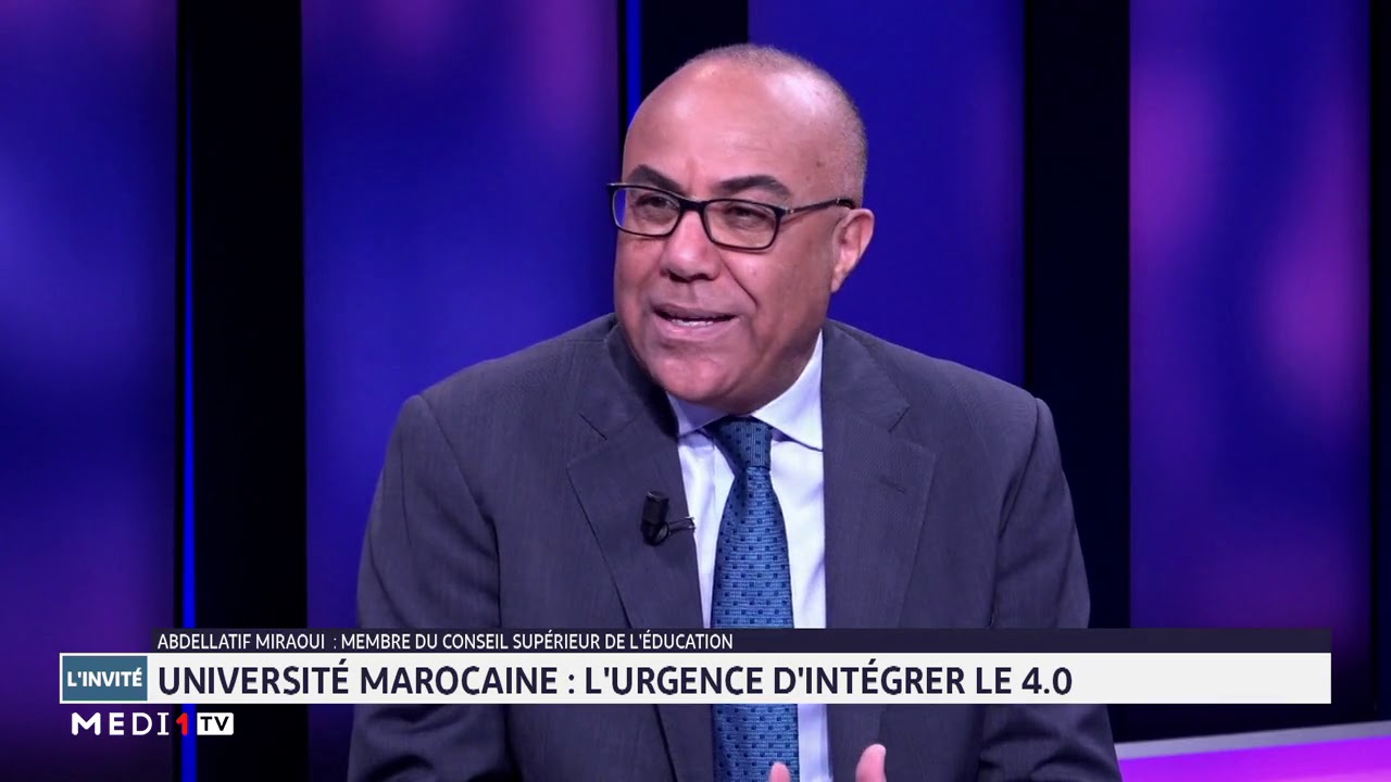 Abdellatif Miraoui livre sa vision de l'université marocaine de demain