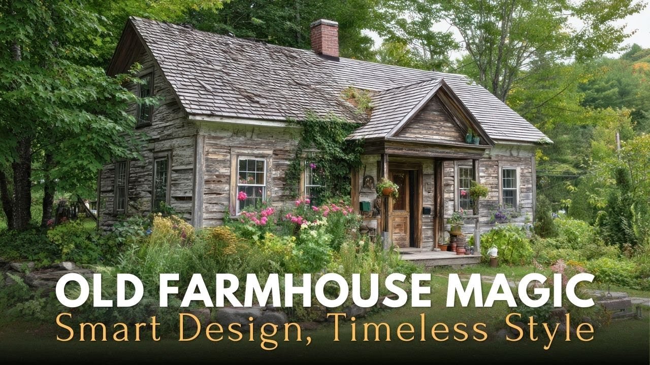 Historic Small Farmhouses: Preserving Charm While Maximizing Every Inch