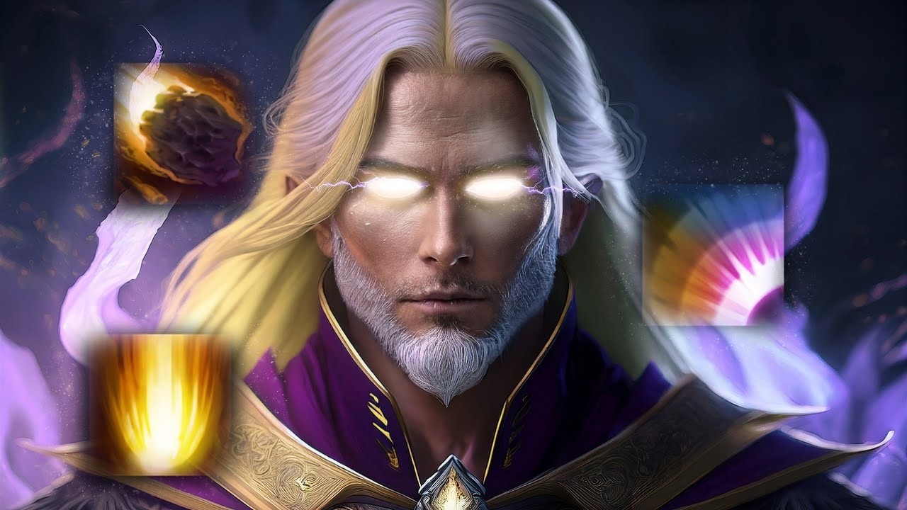 Dota 2 Инвокер - Я не служу, я правлю. Двадцать произнесенных слов!