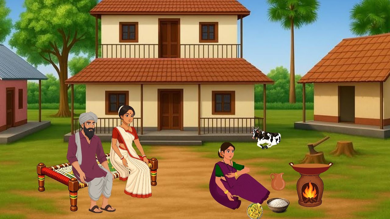 दो बहनों का ससुराल | Hindi Kahani | Moral Stories | Hindi Story |Cartoon Story