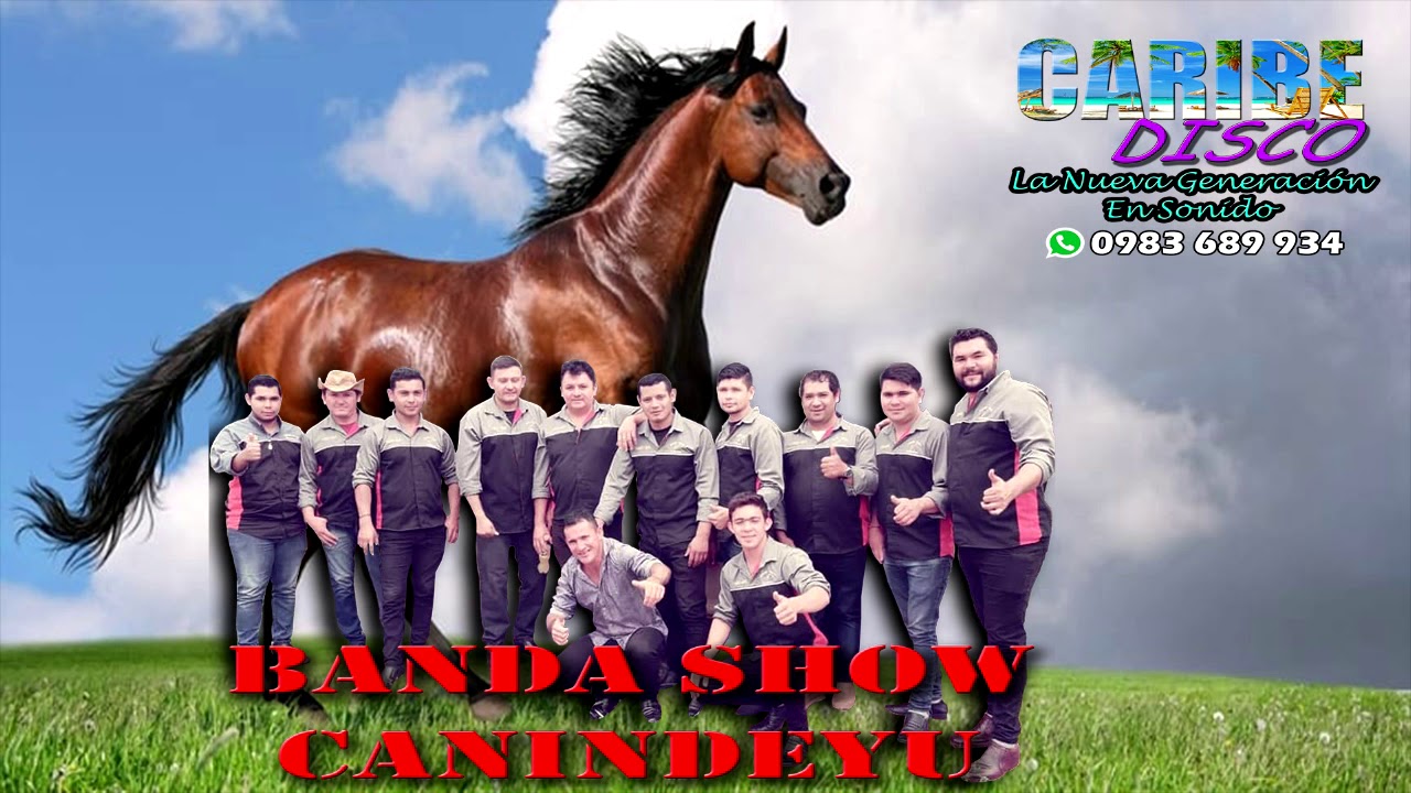 BANDA SHOW CANINDEYU CON BETO JUNIOR, SONIDO CARIBE DISCO (GRANJA SANTA LAURA) 2019