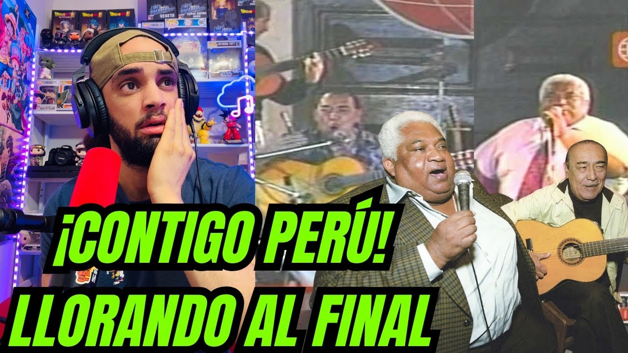 ¡Reacciono por primera vez a contigo Perú DE Zambo Cavero y Óscar Áviles