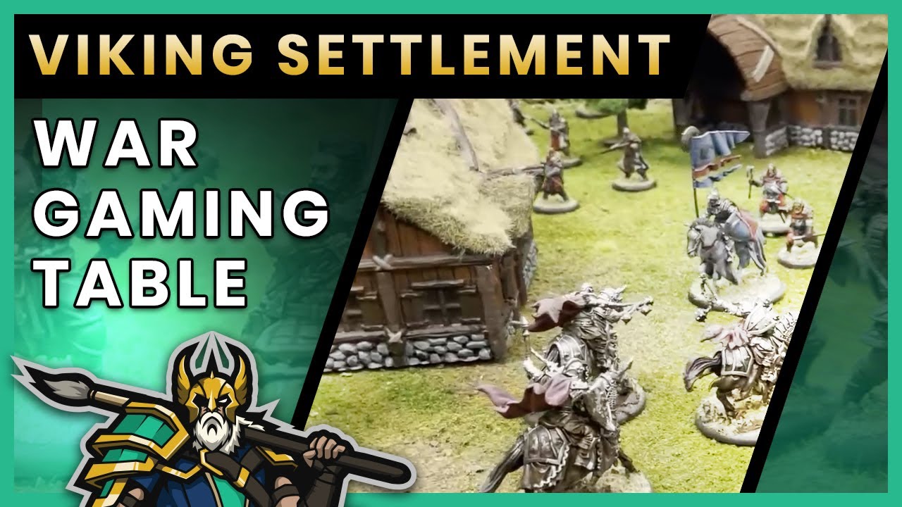 Viking Settlement - War Gaming Table