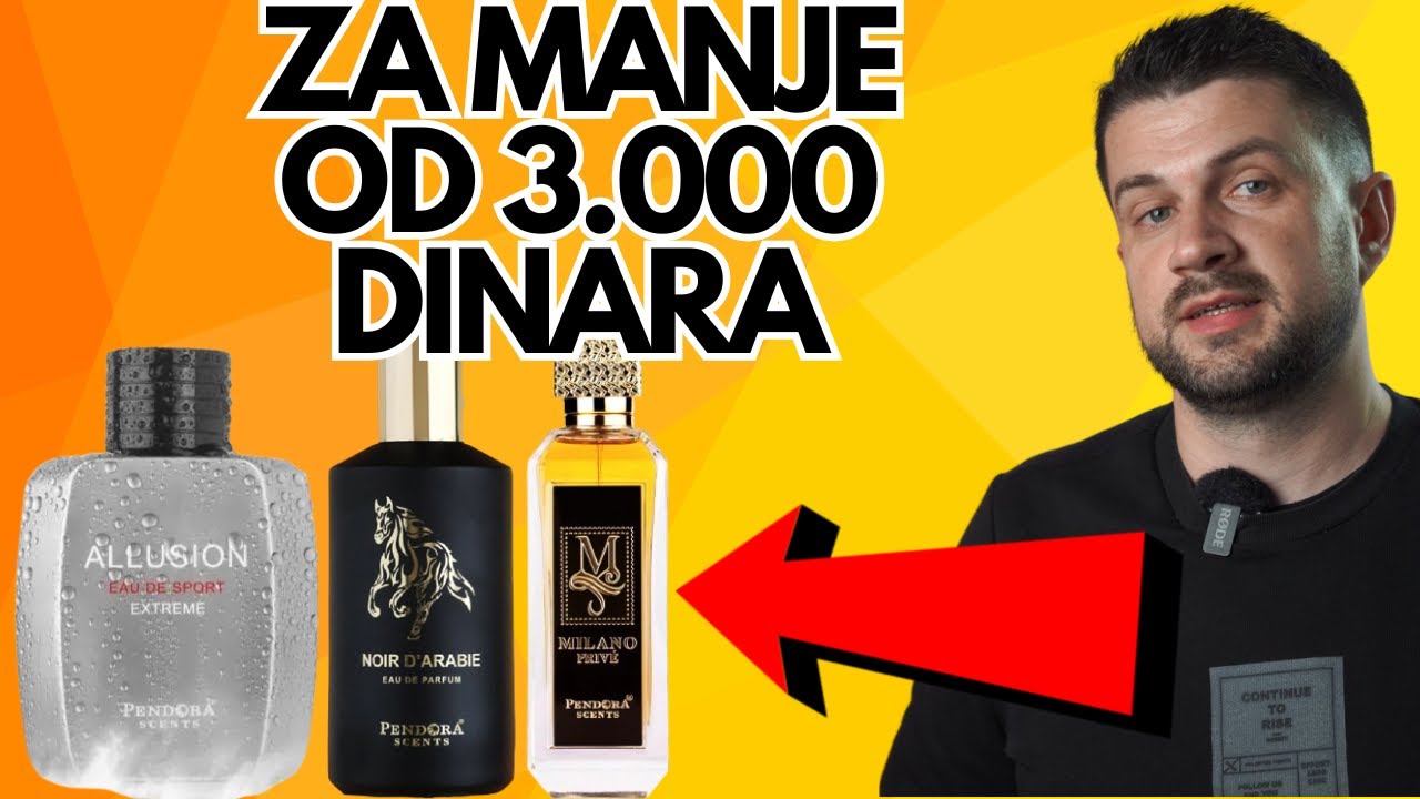 TOP 5 ULTRA JEFTINIJIH alternativa za skupe parfeme za MANJE OD 3.000 DINARA 🔥😱
