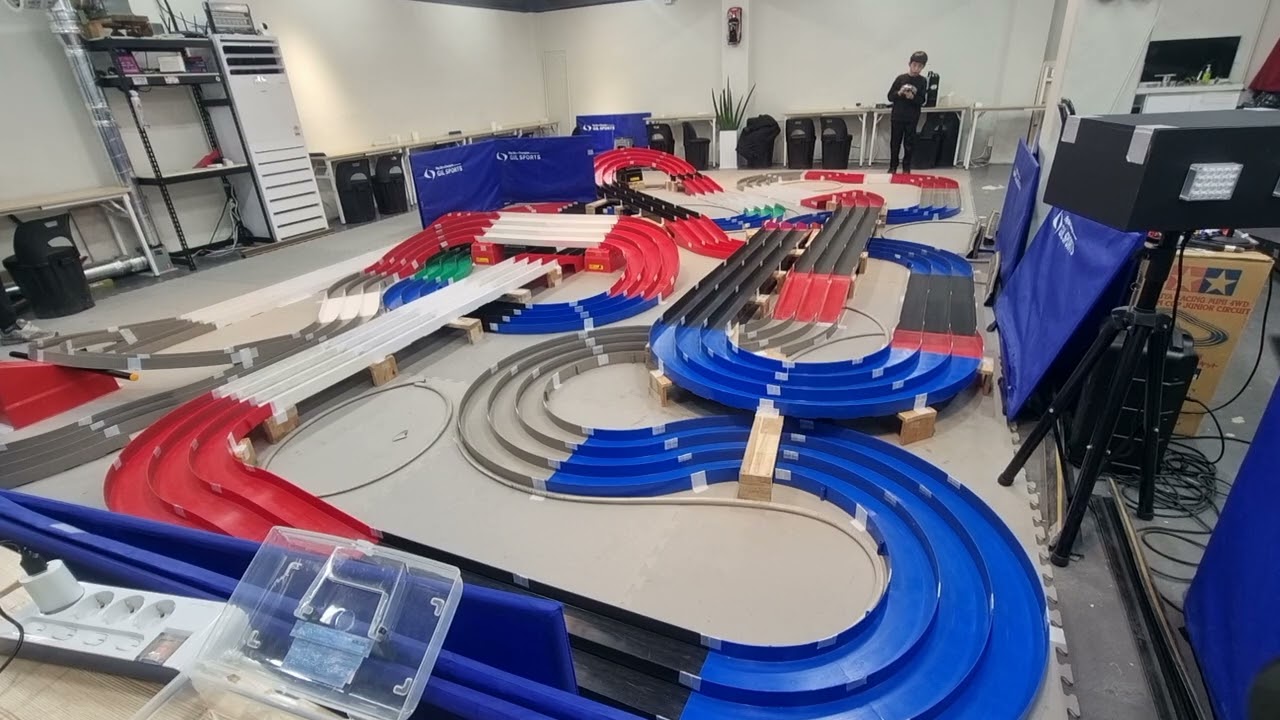 Tamiya mini 4wd open class test run